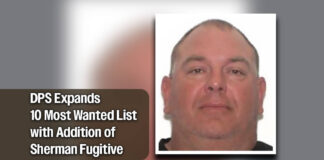 DPS Adds Sherman Man to 10 Most Wanted List