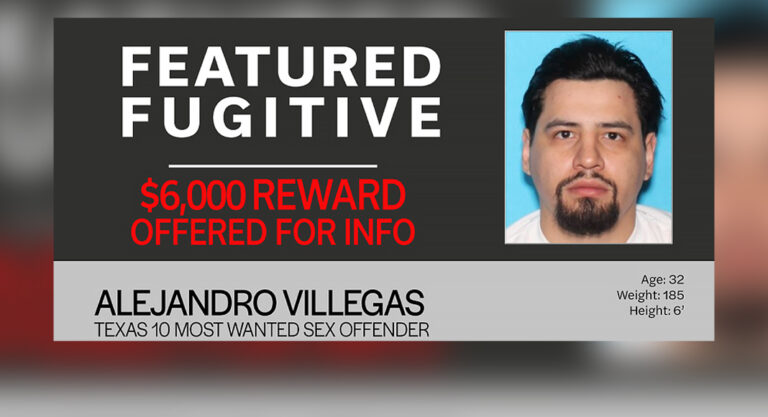 North Texas Child Predator Named July’s Featured Fugitive