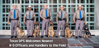 DPS Graduates New K-9 Teams to Protect Texas