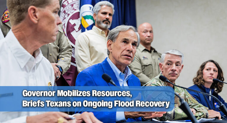Statewide Flooding: Governor Outlines Emergency Response and Next Steps for Texans