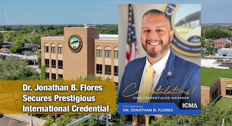 Dr. Jonathan B. Flores Earns Top International Management Credential