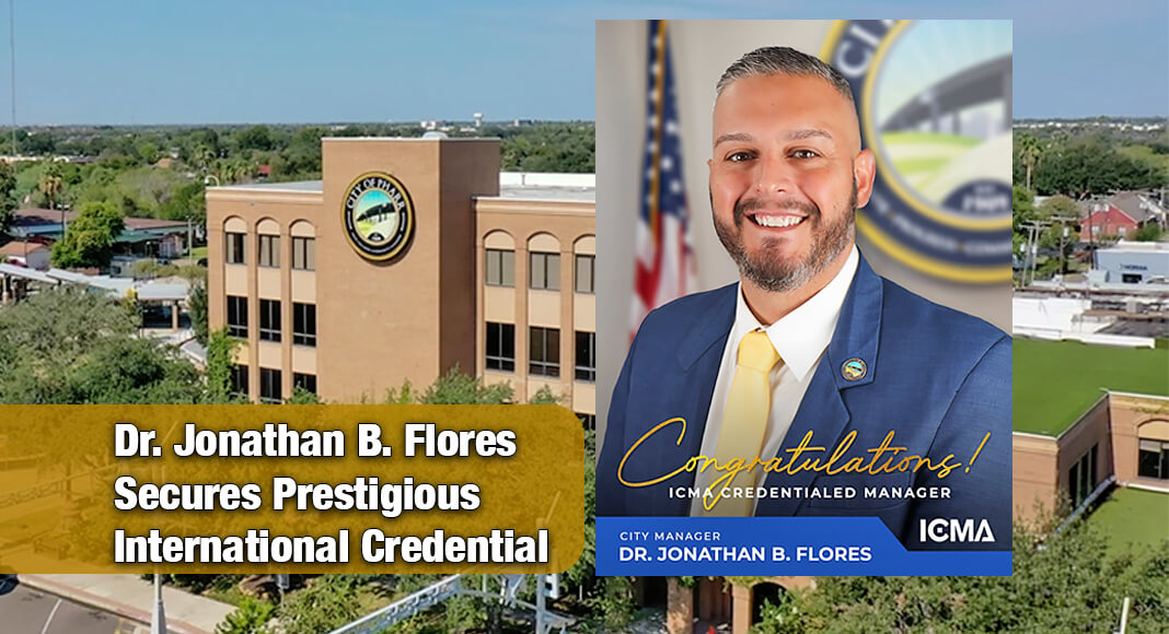 Dr. Flores is one of over 1,700 local government management professionals currently credentialed through the ICMA Voluntary Credentialing Program. Courtesy image
