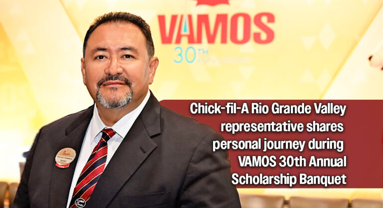 Francisco Castellanos Encourages VAMOS Scholars to Dream Big and Persevere