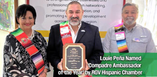 RGV Hispanic Chamber Recognizes Louie Peña as Compadre Ambassador of the Year