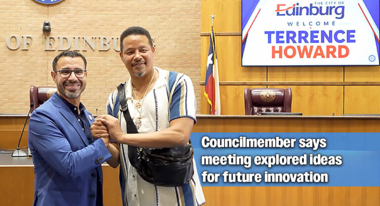 Terrence Howard Receives Edinburg Honor During Rio Grande Valley Visit