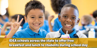 No-Cost Meals Announced for All IDEA Public Schools Students