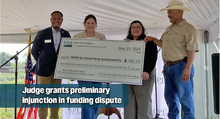 Judge grants preliminary injunction in $7.4 million funding dispute 