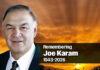 Remembering Joe Karam 1943-2026