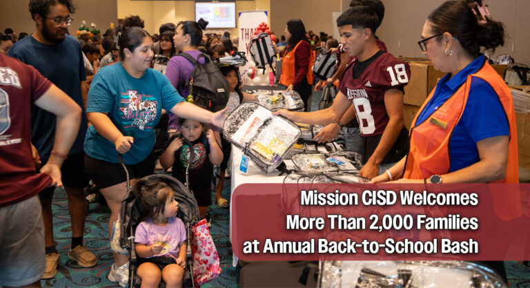 Mission CISD Back-to-School Bash Draws Huge Crowd