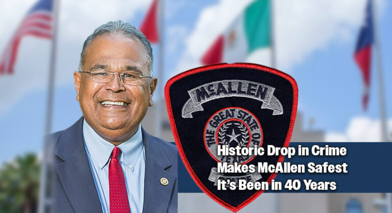 McAllen Hits 40-Year Low in Crime After 21.4% Drop