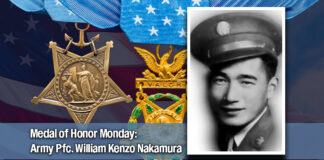 Medal of Honor Monday: Army Pfc. William Kenzo Nakamura