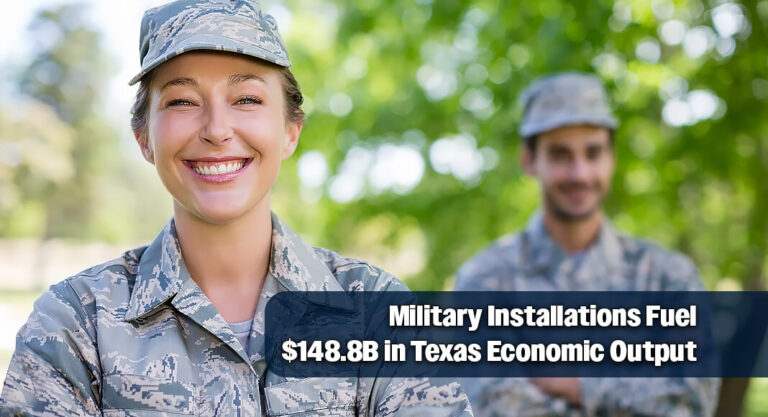 The $148.8 Billion Economic Impact of Military Installations in Texas