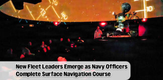 New Fleet Leaders Emerge as Navy Officers Complete Surface Navigation Course