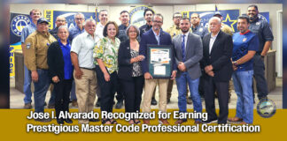 City of Pharr Recognizes Jose I. Alvarado for Earning Prestigious Master Code Professional Certification
