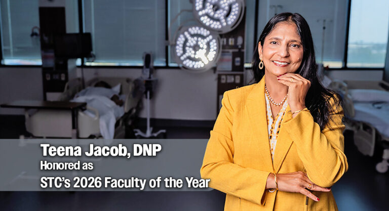 STC Names Nurse Educator Teena Jacob 2026 Faculty of the Year