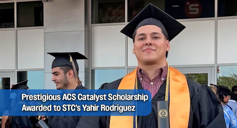 Prestigious ACS Catalyst Scholarship Awarded to STC Chem Grad