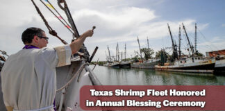 Texas Shrimp Association Sets Sail with ‘Blessing of the Fleet’