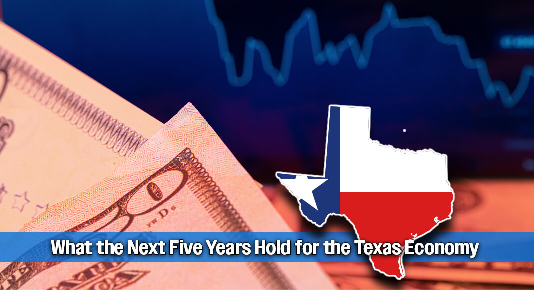 Even with current challenges and uncertainty, our latest projections call for significant growth in the Texas economy over the next five years. Image for illustration purposes