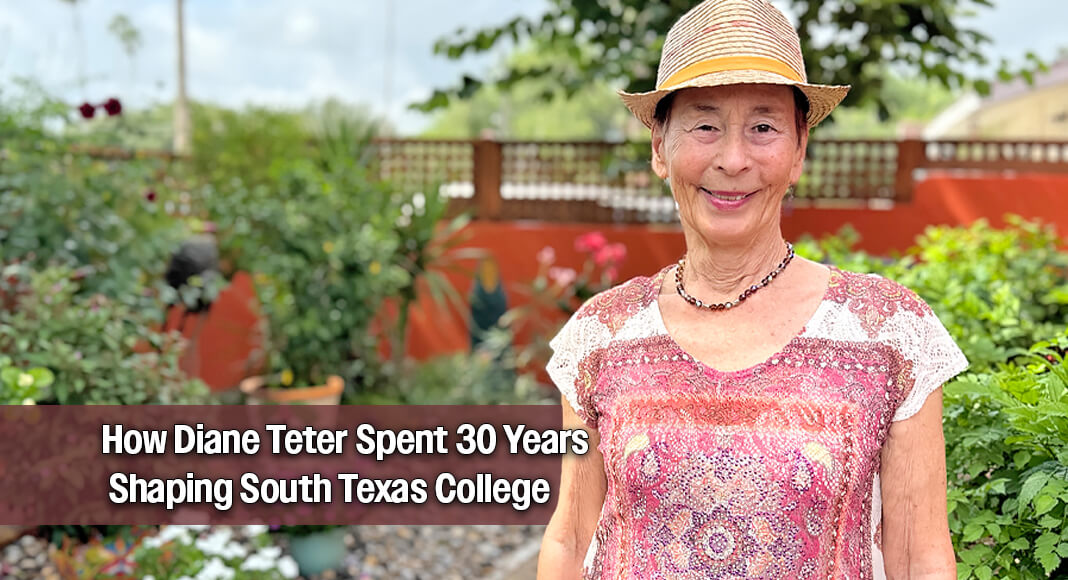 South Texas College Professor Emeritus Diane Teter helped shape generations of students during her nearly 25-year career helping build the college’s Biology Department. STC image