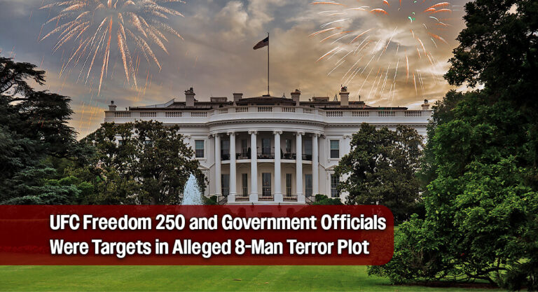 Eight Men Indicted in Complex Conspiracy to Attack White House UFC Event