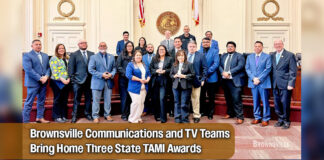Brownsville Celebrates State Recognition After Sweeping Three TAMI Awards for Media and Marketing