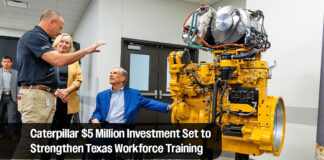 Governor Celebrates Caterpillar’s $5 Million Investment In Texas’ Manufacturing Workforce