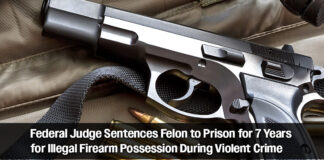 Repeat Offender Receives 84 Month Prison Sentence for Federal Firearms Violations