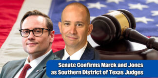 Senator Cornyn Applauds Confirmation of Marck and Jones to Federal Bench