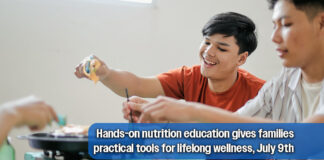 Dinner Tonight Jr. Empowers Families to Build Healthier Habits, July 9th