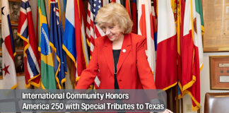 Global Leaders Send Congratulatory Messages to Texas for America 250