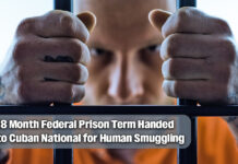 Cuban National Sentenced to Federal Prison for Human Smuggling Operation