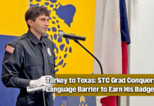 The Inspiring Journey of a Turkish STC Alum Turned Texas Cop