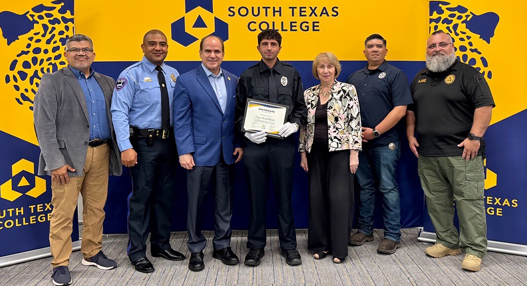 With the support of his classmates and program faculty, Bicak persevered through the academy, recently graduating with a Basic Peace Officer Certificate from STC. STC image