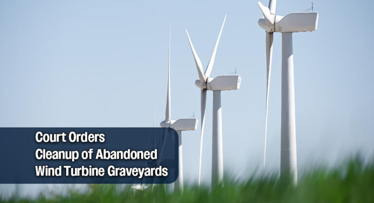 Texas Wins Legal Battle to Stop Illegal Wind Turbine Dumping, Force Cleanup