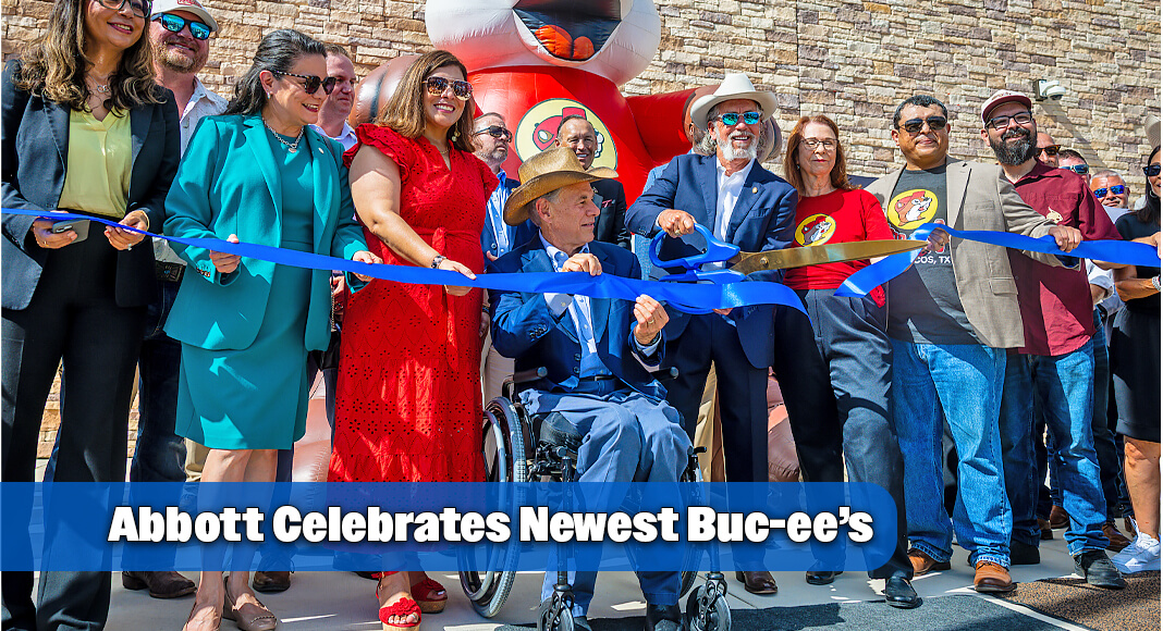 Governor Greg Abbott delivered remarks and presented a proclamation at the ribbon cutting ceremony for Texas’ newest Buc-ee’s store in San Marcos. Photo: Office of The Governor