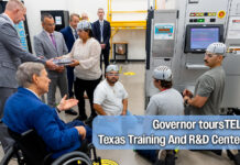 Governor Leads Roundtable At TEL Texas Training And R&D Center