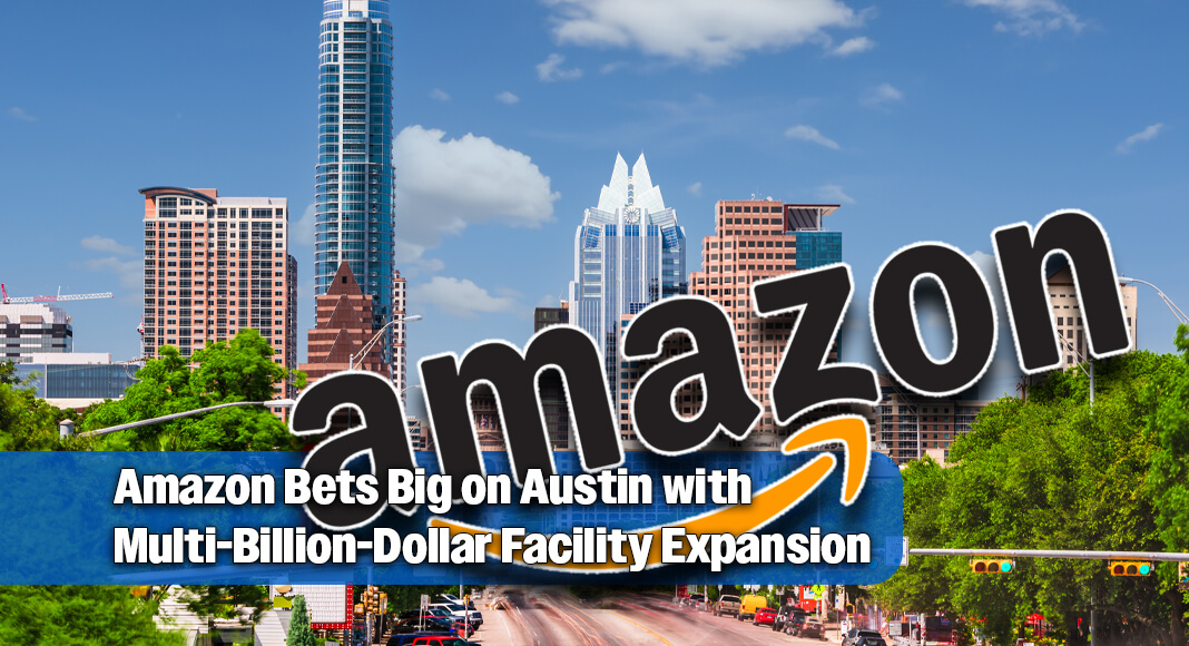 Governor Greg Abbott announced Amazon has selected Austin as the site of a new robotics manufacturing facility. The multi-billion-dollar development will create 300–500 new jobs in manufacturing and engineering. Image for illustration purposes