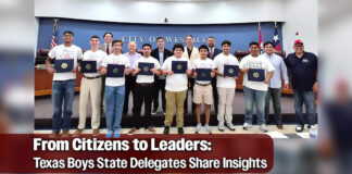 Texas Boys State Delegates Reflect on What Leadership Means