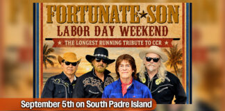 Fortunate Son to Headline Labor Day Weekend At Cameron County Amphitheater