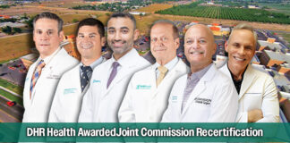 DHR Health Recertified for Advanced Hip & Knee Replacements