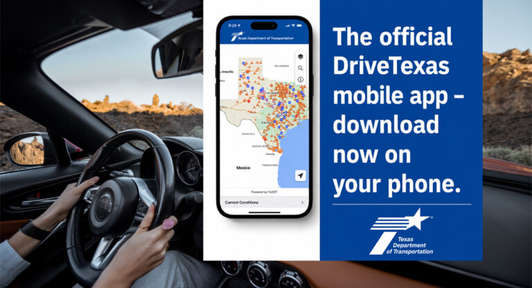 DriveTexas Mobile App Now Available for Download