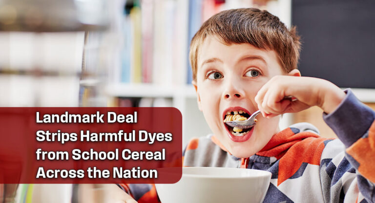 Cereal Giants to Strip Harmful Dyes from School Meals Following Landmark Agreement