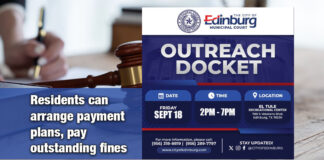 Edinburg Municipal Court to Host Mobile Outreach Docket, Sept. 18th