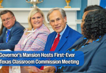 Texas Classroom Commission Holds First Meeting at Governor’s Mansion