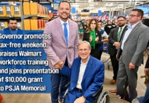 Gov. Greg Abbott Visits Alamo as City Reports Strong Sales Growth