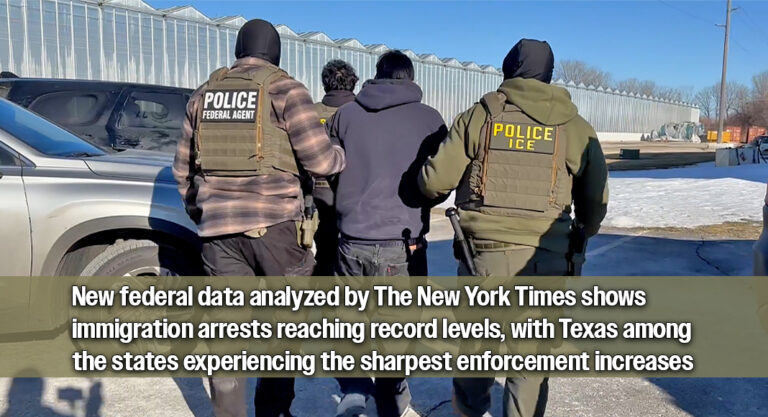 ICE Arrests Surge as Enforcement Expands to Immigrants Without Criminal Records