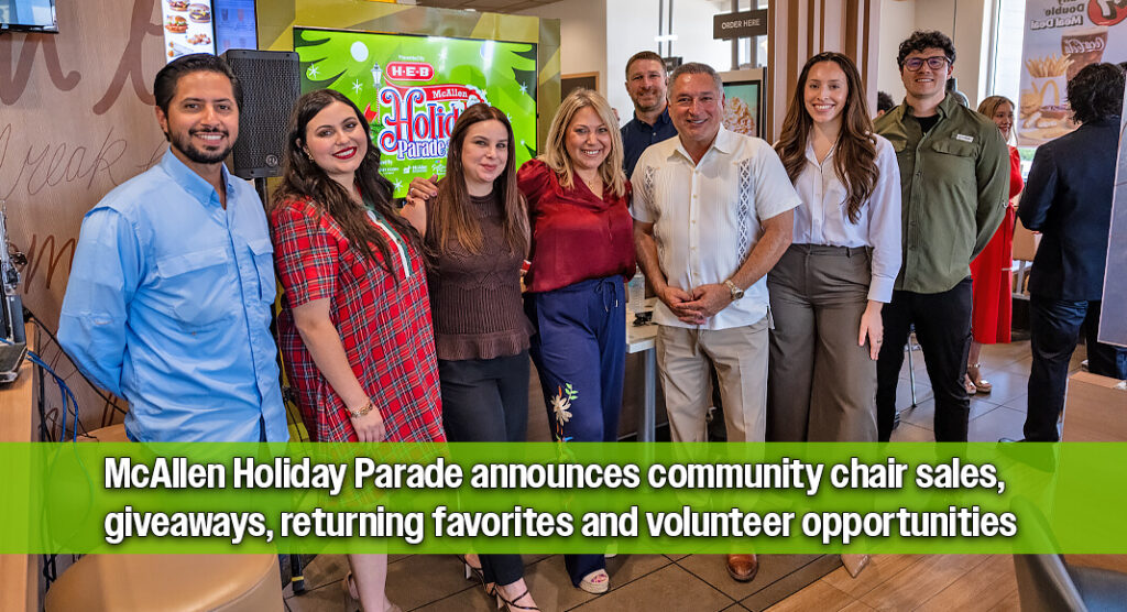 The holiday magic is already in the air! With just 99 days until Wild Christmas at the McAllen Holiday Parade (MHP), presented by H-E-B and powered by Bert Ogden, the City of McAllen is keeping the excitement going with new announcements and ways for the community to be part of the celebration. Image courtesy of The City of McAllen