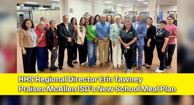 Regional Health Director Tours McAllen ISD Facilities