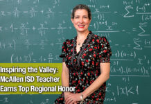 McAllen ISD Educator Earns Regional Secondary Teacher of the Year Honors