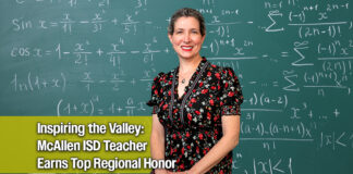 McAllen ISD Educator Earns Regional Secondary Teacher of the Year Honors